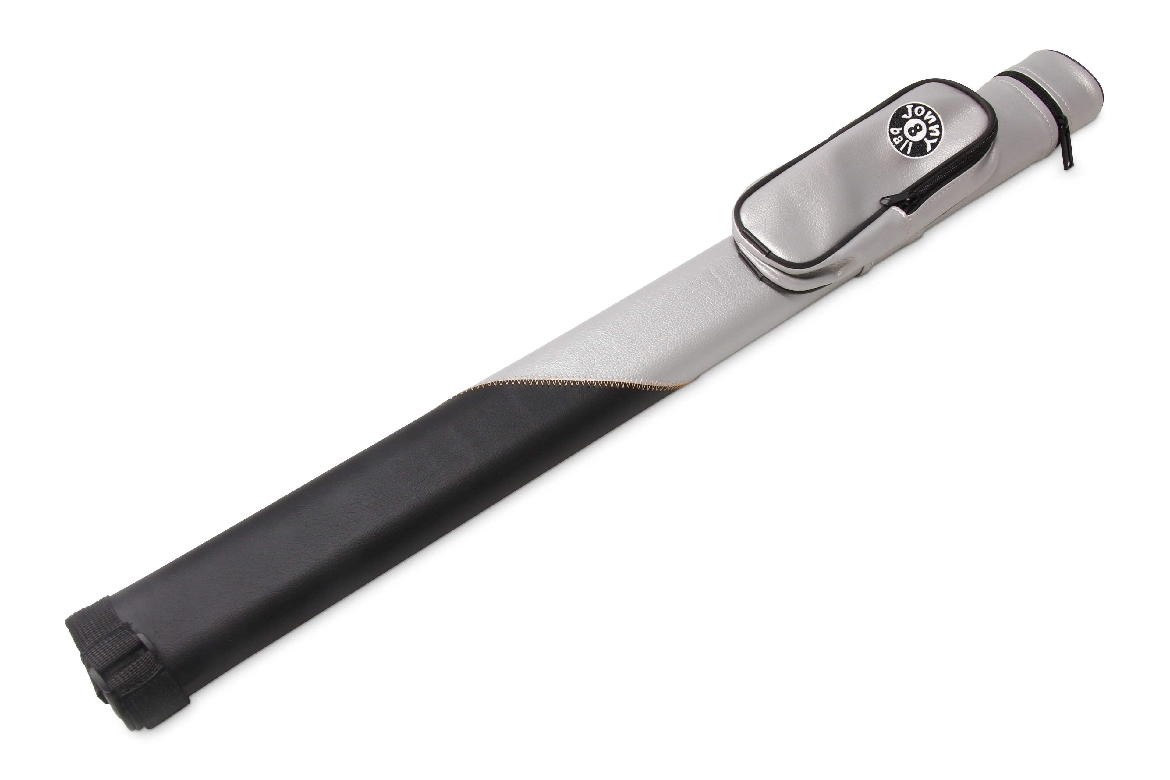 Jonny 8 Ball two-tone oval 2-piece cue case Cue + Case