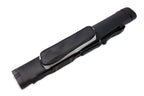 Baize Master Stripe oval quad 2-piece cue case Cue + Case