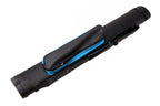 Baize Master Stripe oval quad 2-piece cue case Cue + Case