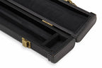 Plain black hard 3/4 cue case Cue + Case