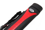 Baize Master Stripe oval quad 2-piece cue case Cue + Case