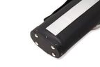 Baize Master Stripe oval quad 2-piece cue case Cue + Case