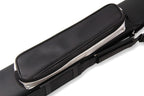 Baize Master Stripe oval quad 2-piece cue case Cue + Case