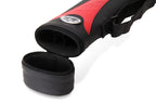 Baize Master Stripe oval quad 2-piece cue case Cue + Case