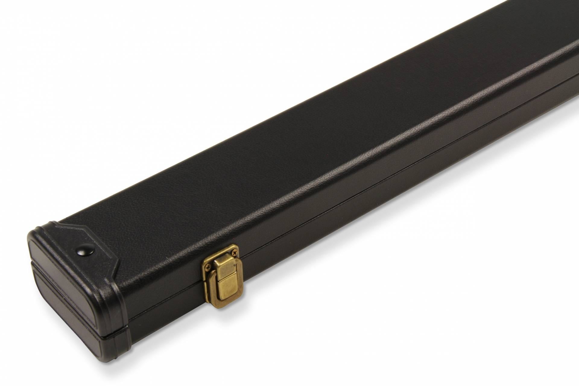 Plain black hard 3/4 cue case Cue + Case