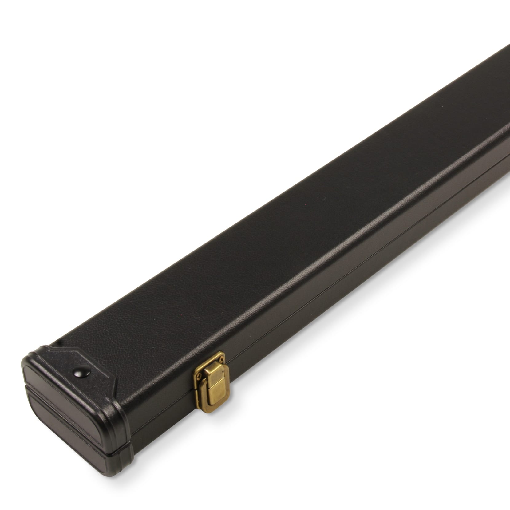 Plain black hard 3/4 cue case Cue + Case
