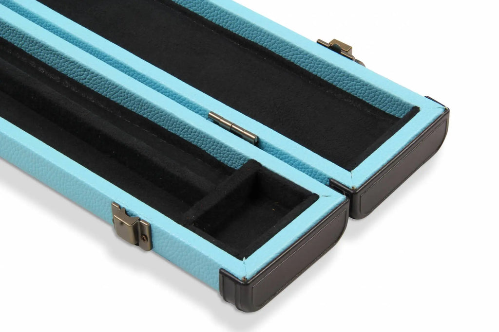 Jonny 8 Ball sky blue deluxe 2-piece cue case Cue + Case