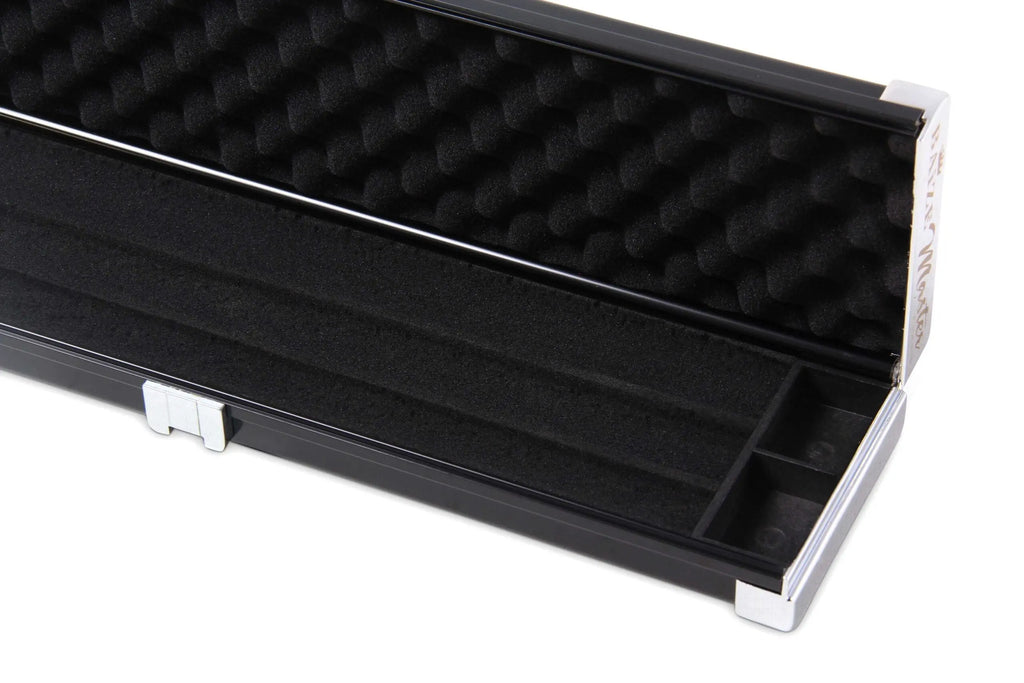 Baize Master Pro Line wide black 3/4 cue case Cue + Case