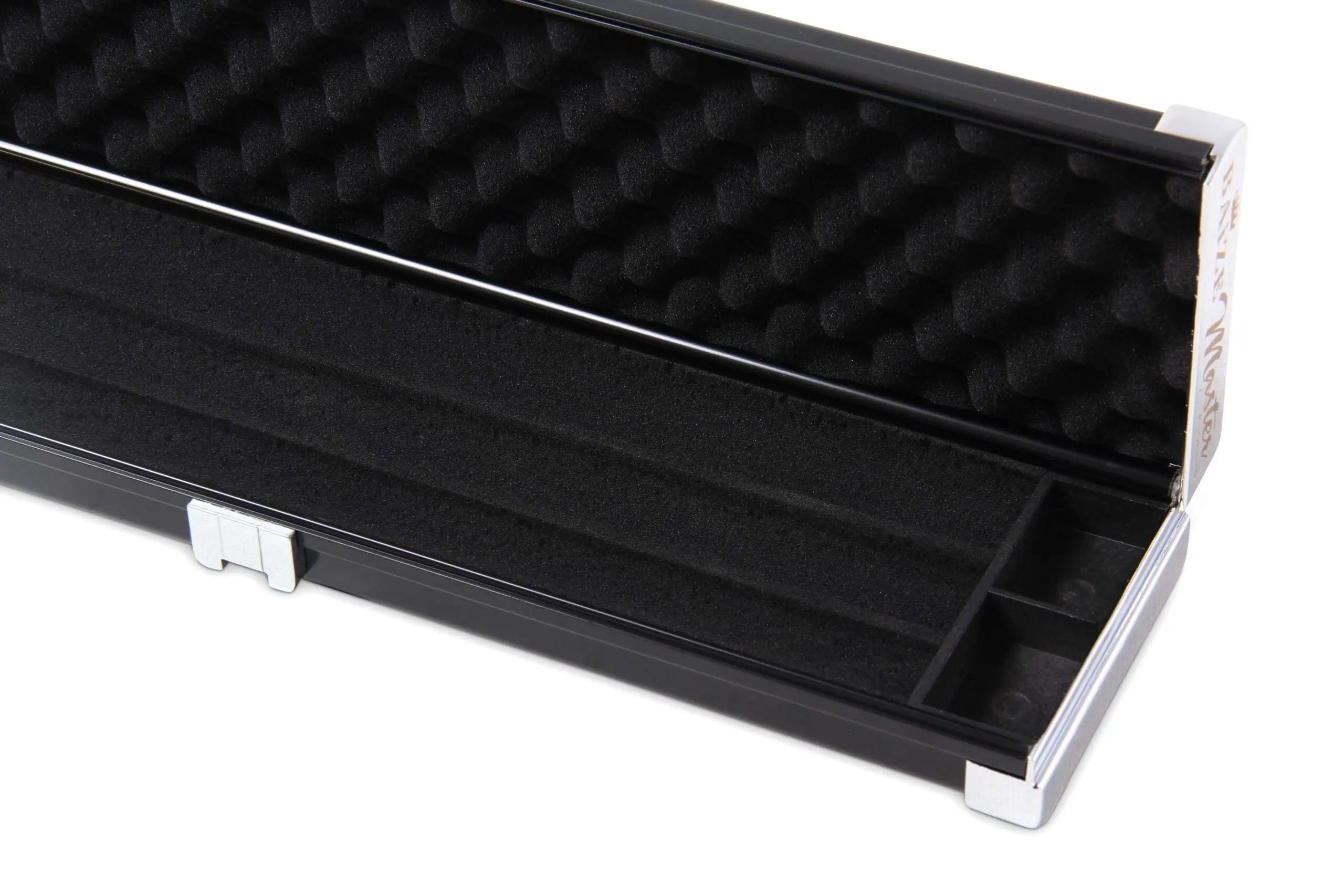 Baize Master Pro Line wide black 3/4 cue case Cue + Case