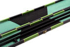 Deluxe chequered 2-piece cue case - 3 slot Cue + Case