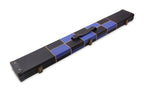 Deluxe chequered 2-piece cue case - 3 slot Cue + Case