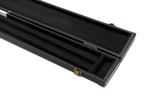 Deluxe wide chequered 1-piece cue case - 3 cues Cue + Case