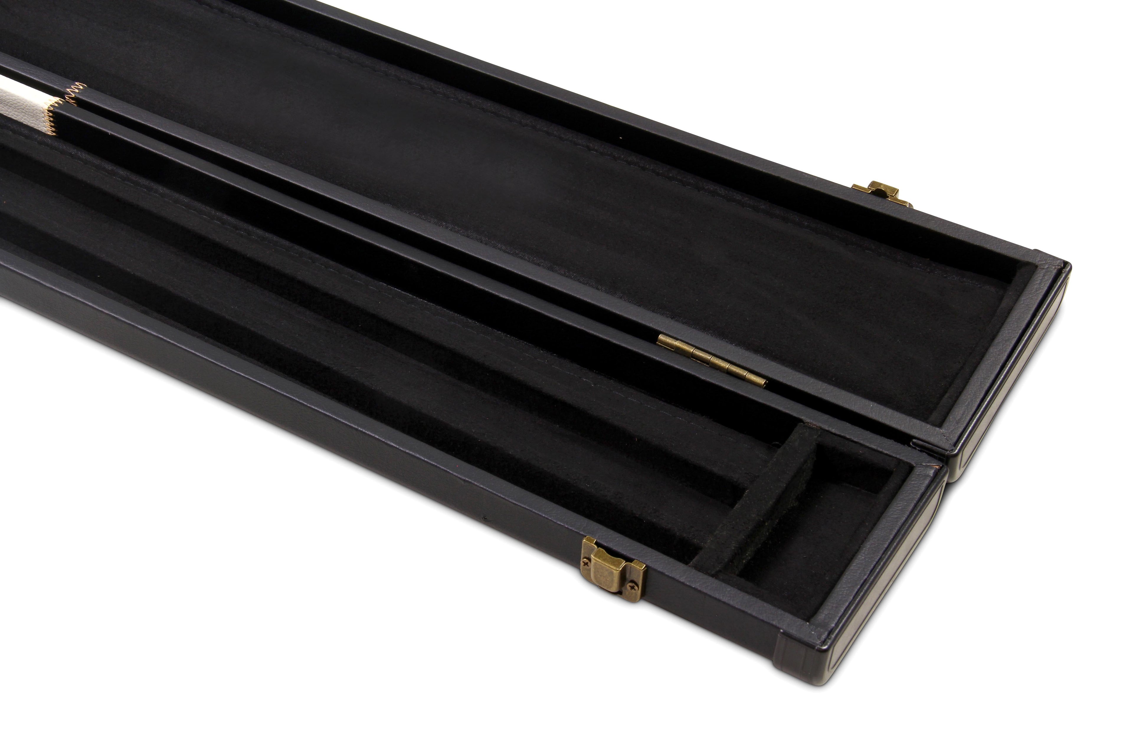 Deluxe wide chequered 1-piece cue case - 3 cues Cue + Case