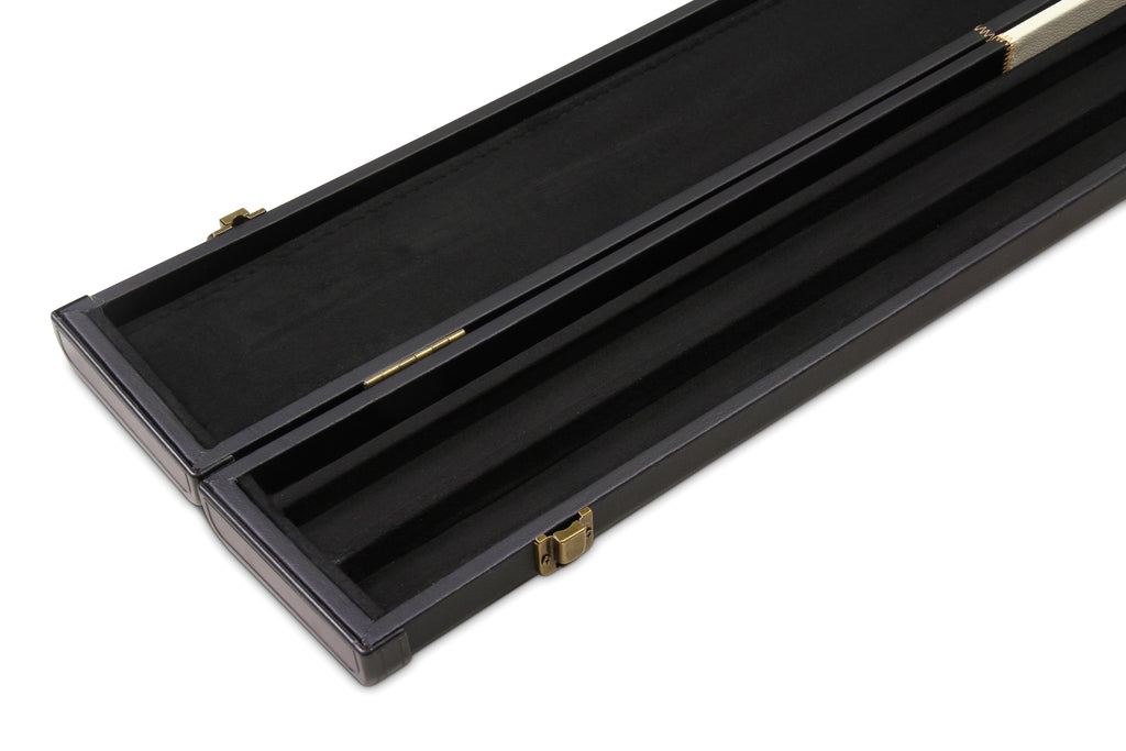 Deluxe wide chequered 1-piece cue case - 3 cues Cue + Case