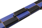 Deluxe wide chequered 1-piece cue case - 3 cues Cue + Case