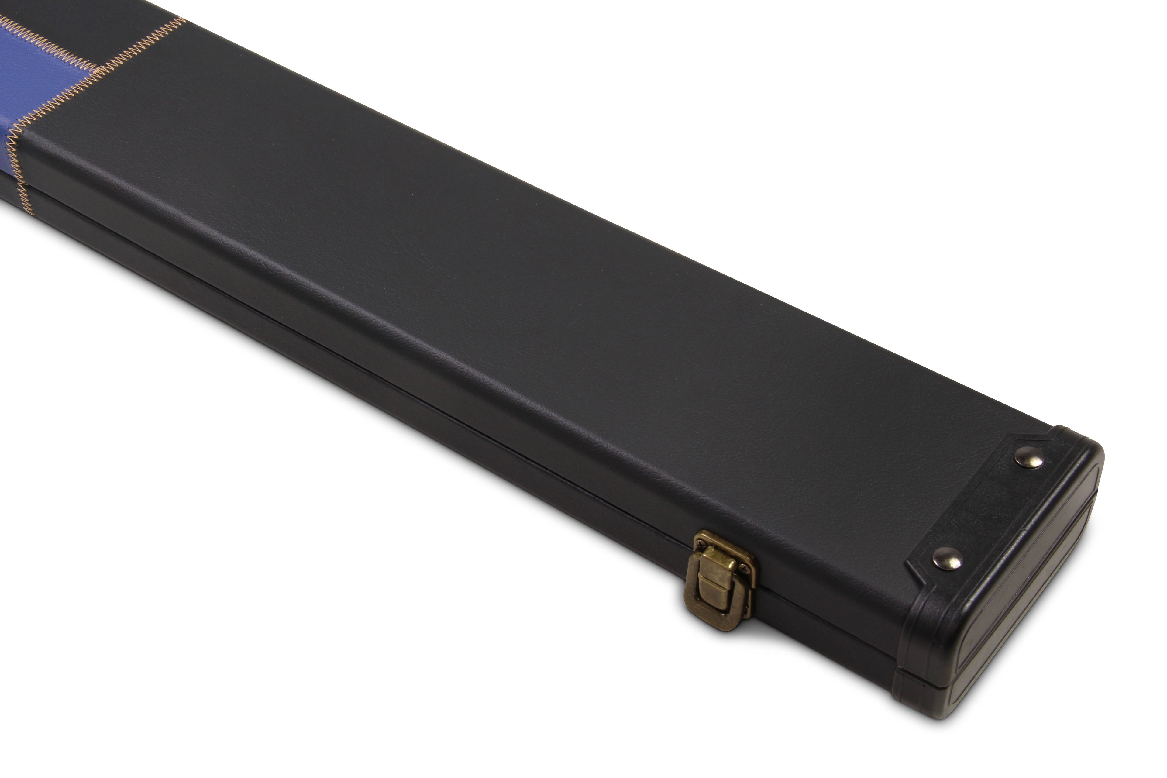 Deluxe wide chequered 1-piece cue case - 3 cues Cue + Case