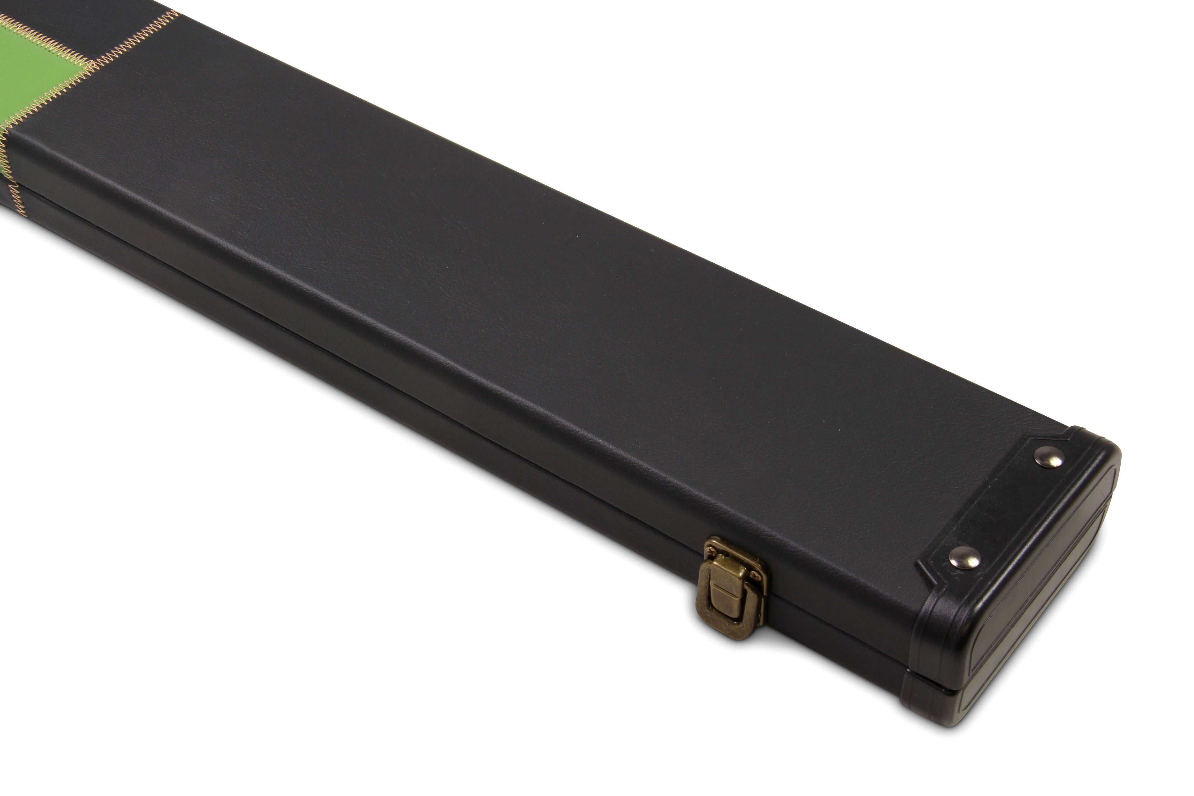 Deluxe wide chequered 1-piece cue case - 3 cues Cue + Case
