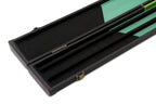 Deluxe wide chequered 1-piece cue case - 3 cues Cue + Case