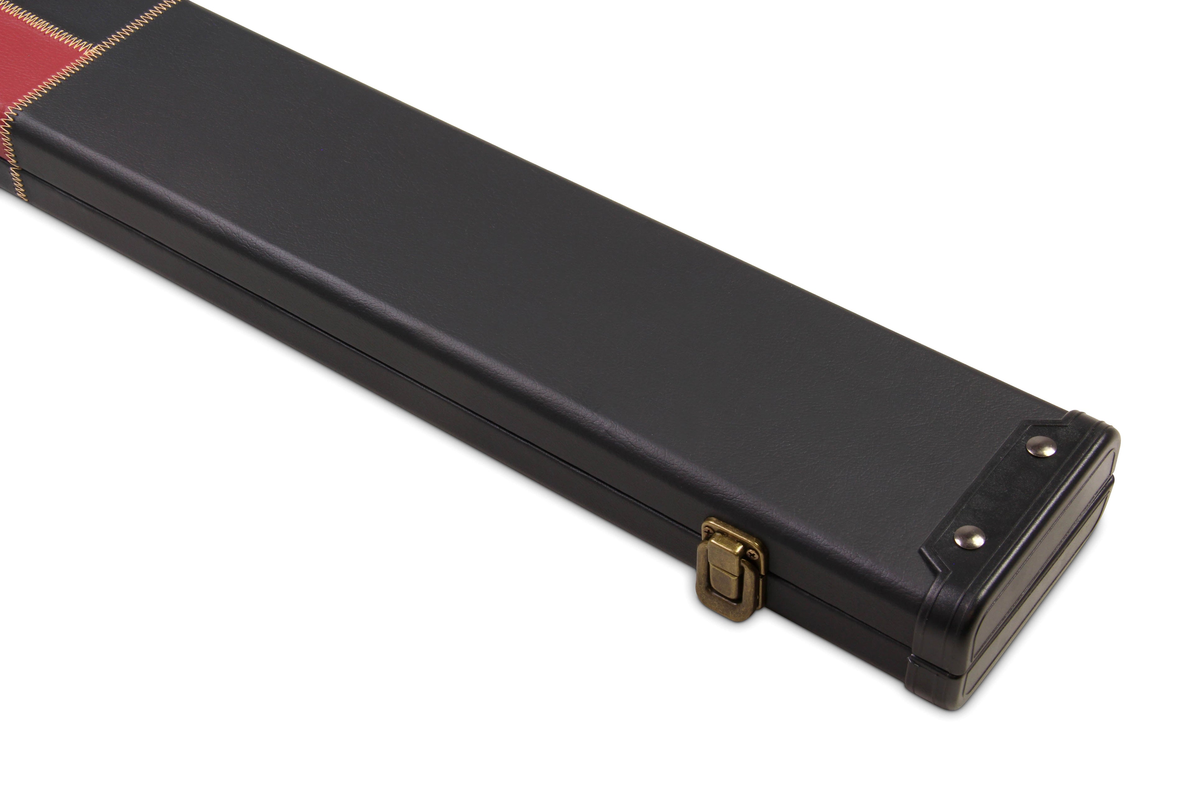 Deluxe wide chequered 1-piece cue case - 3 cues Cue + Case