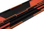 Deluxe wide chequered 1-piece cue case - 3 cues Cue + Case