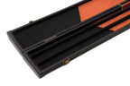 Deluxe wide chequered 1-piece cue case - 3 cues Cue + Case