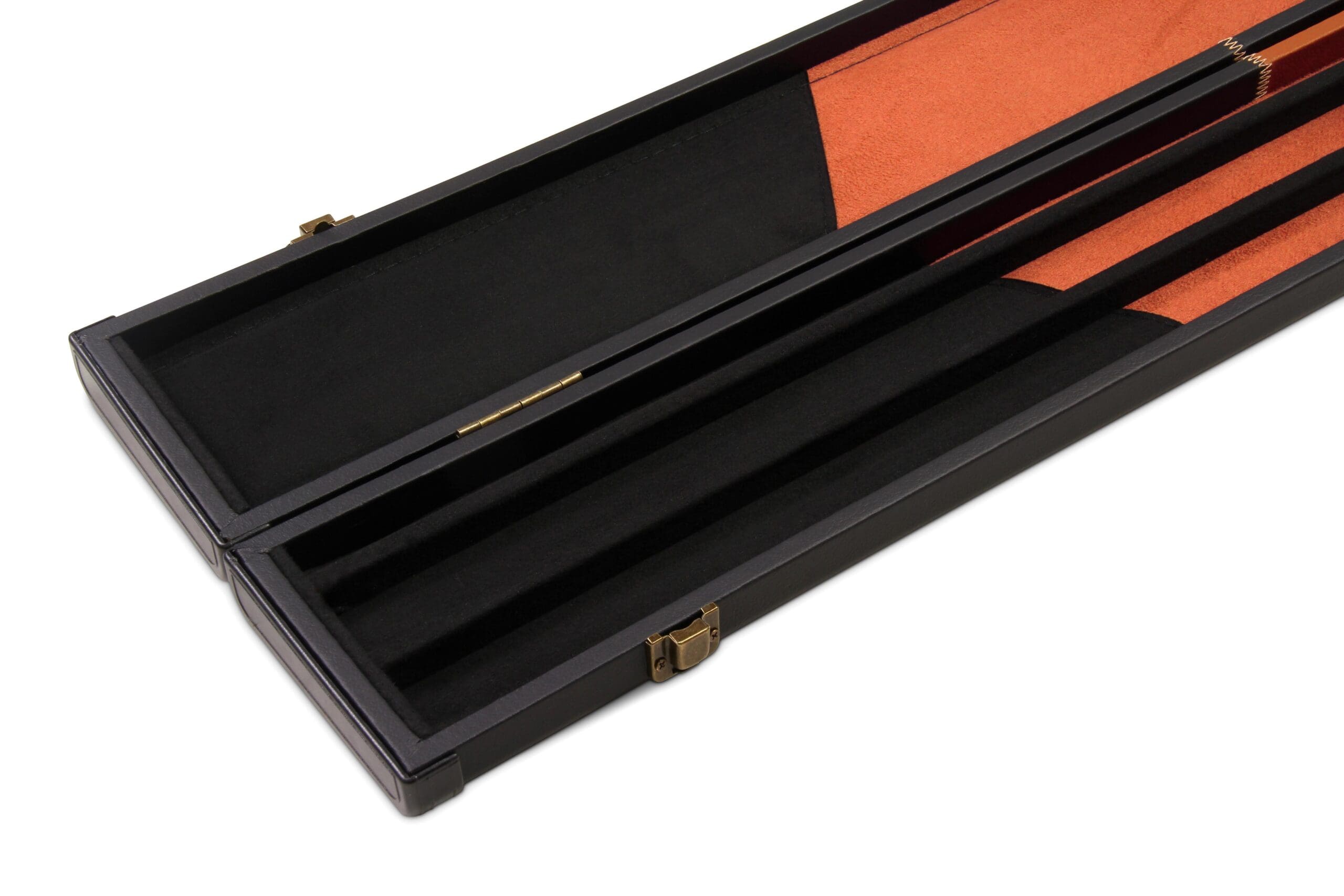 Deluxe wide chequered 1-piece cue case - 3 cues Cue + Case