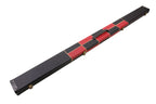 Deluxe wide chequered 1-piece cue case - 3 cues Cue + Case