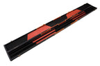 Deluxe wide chequered 1-piece cue case - 3 cues Cue + Case