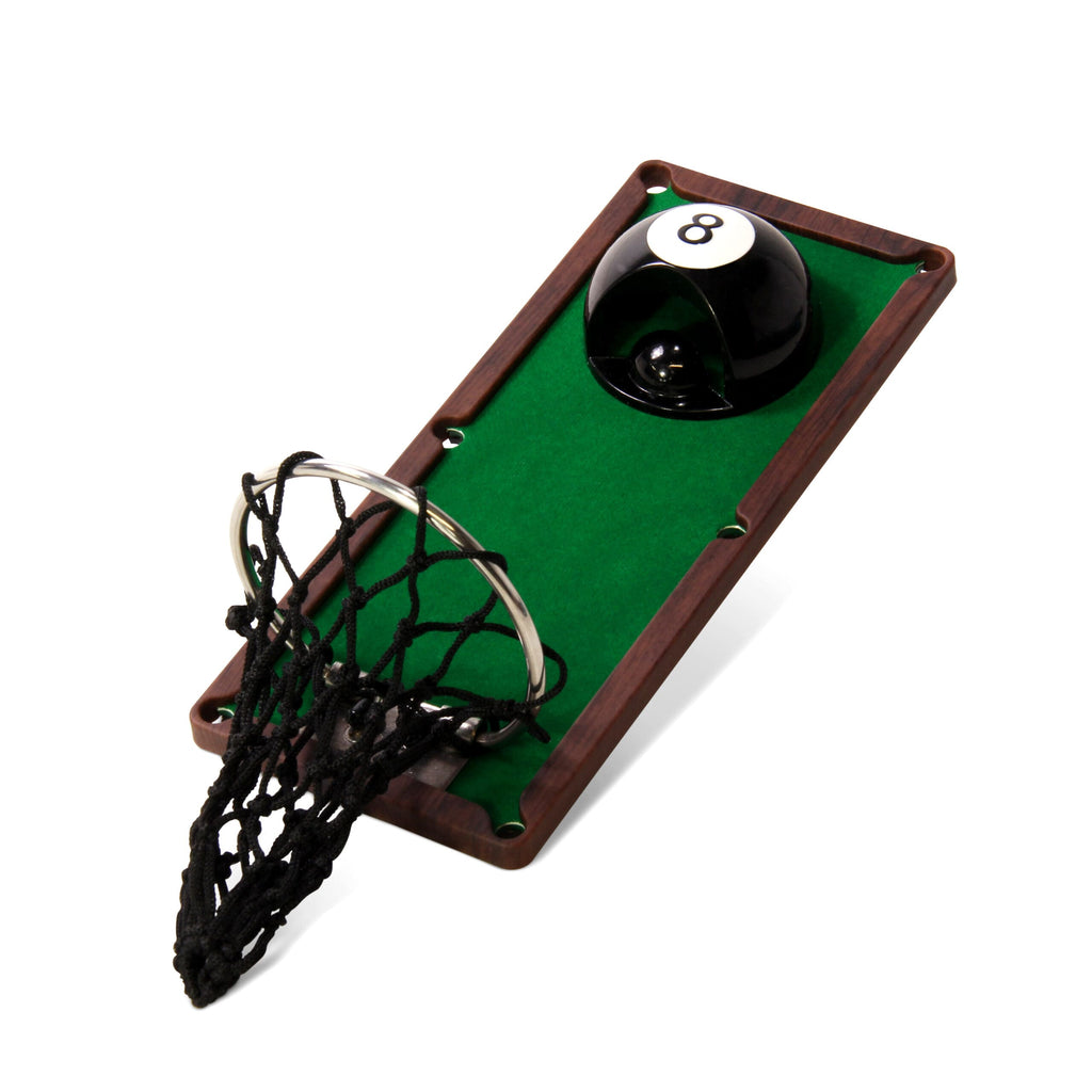 Funky Chalk 8-ball magnetic bottle opener Cue + Case