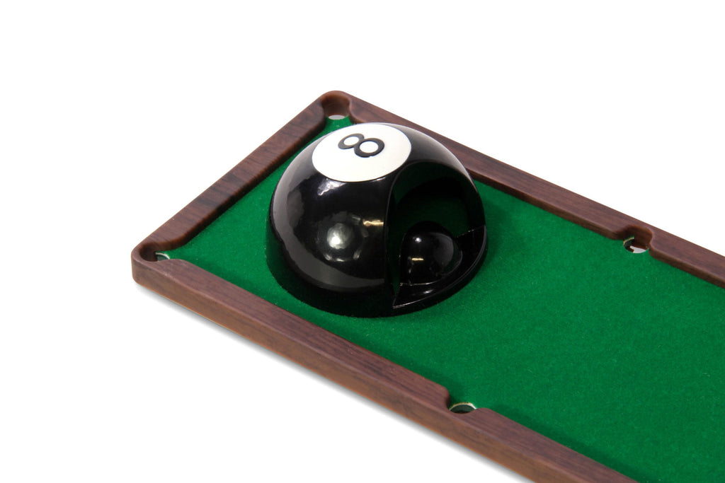Funky Chalk 8-ball magnetic bottle opener Cue + Case