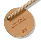Baize Master Pro-Shaft Slicker cue burnishing pad Cue + Case