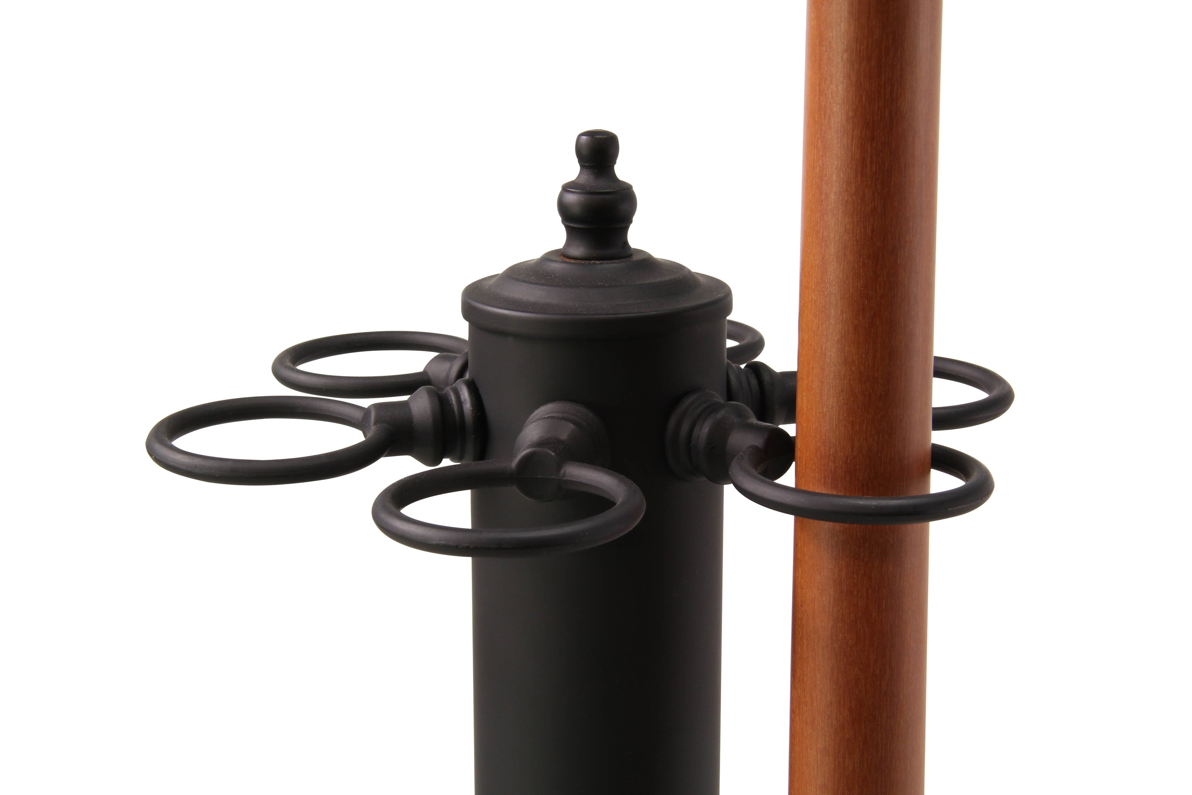 Funky Chalk freestanding metal cue rack - 6 cues Cue + Case