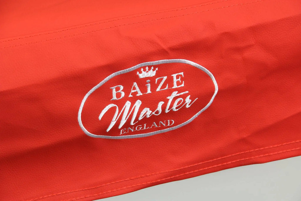 Baize Master 7ft red pool table cover Cue + Case
