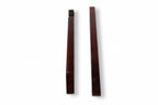 Mahogany straight 6-way wall-mounted cue rack Cue + Case