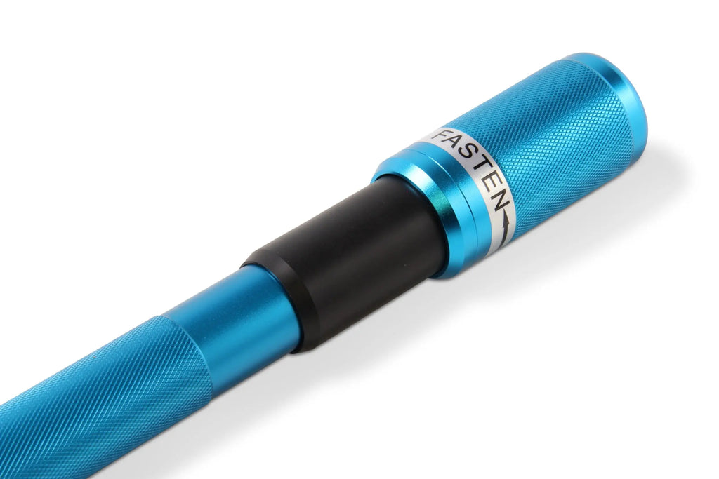 Baize Master blue mini pool cue extension Cue + Case