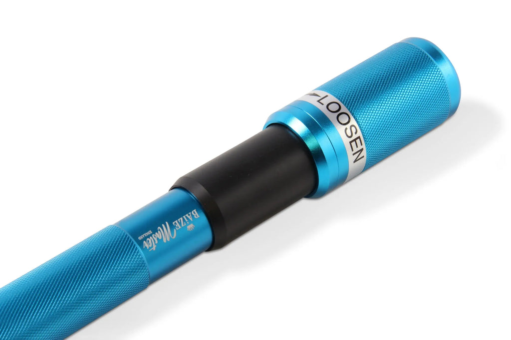 Baize Master blue mini pool cue extension Cue + Case