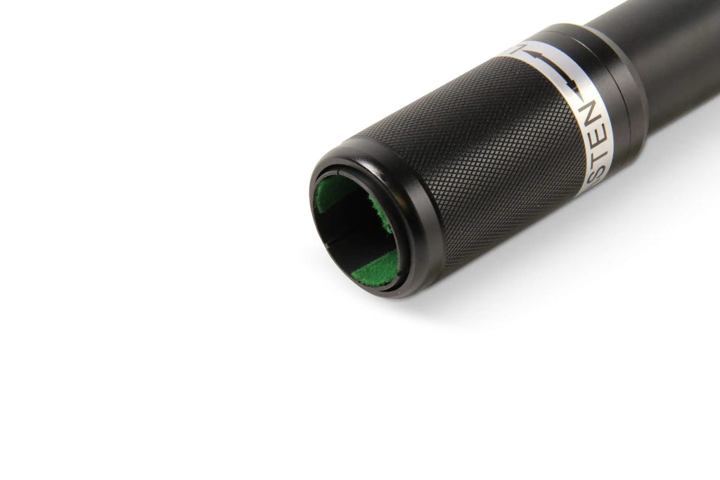 Baize Master black mini pool cue extension Cue + Case