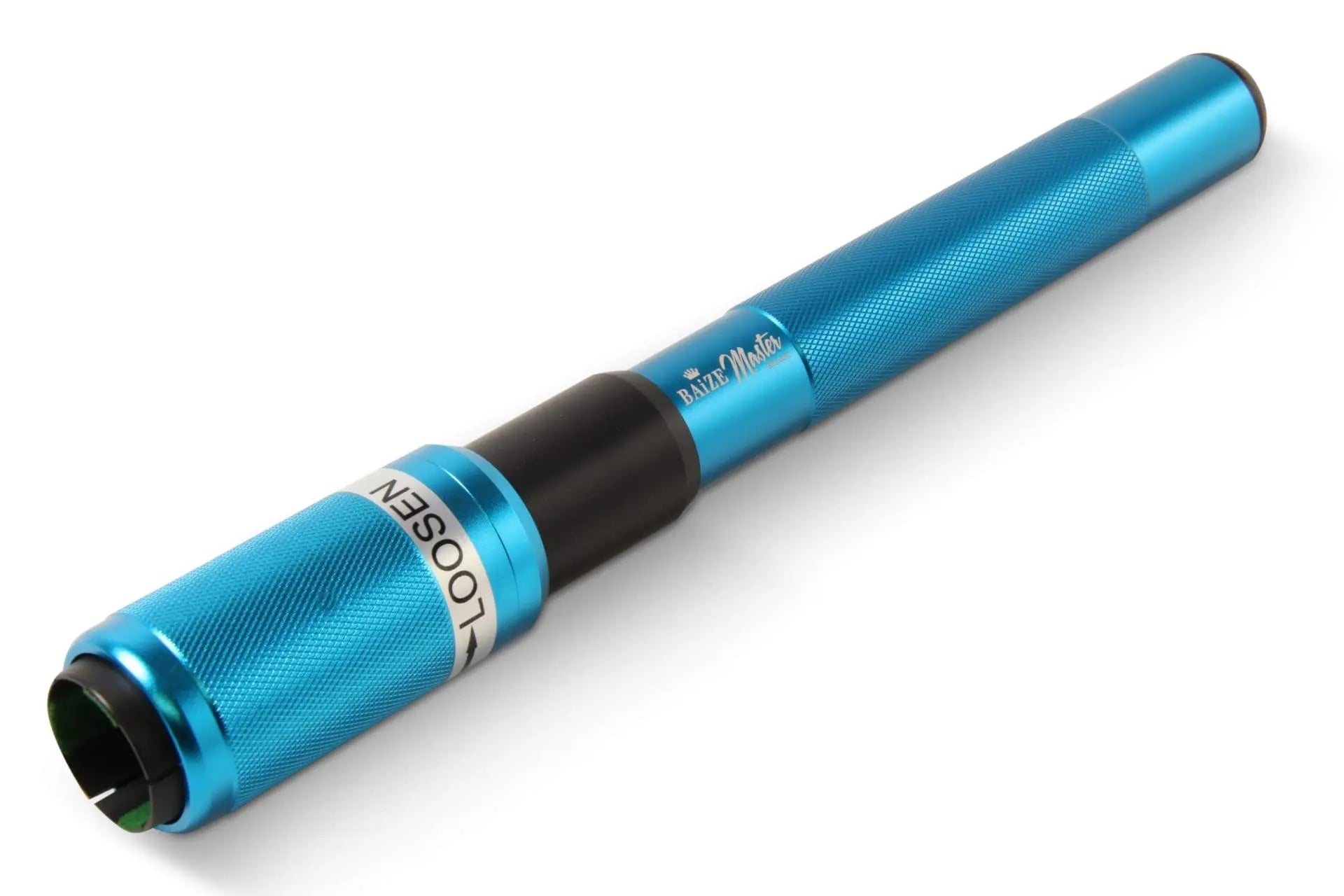 Baize Master blue mini pool cue extension Cue + Case