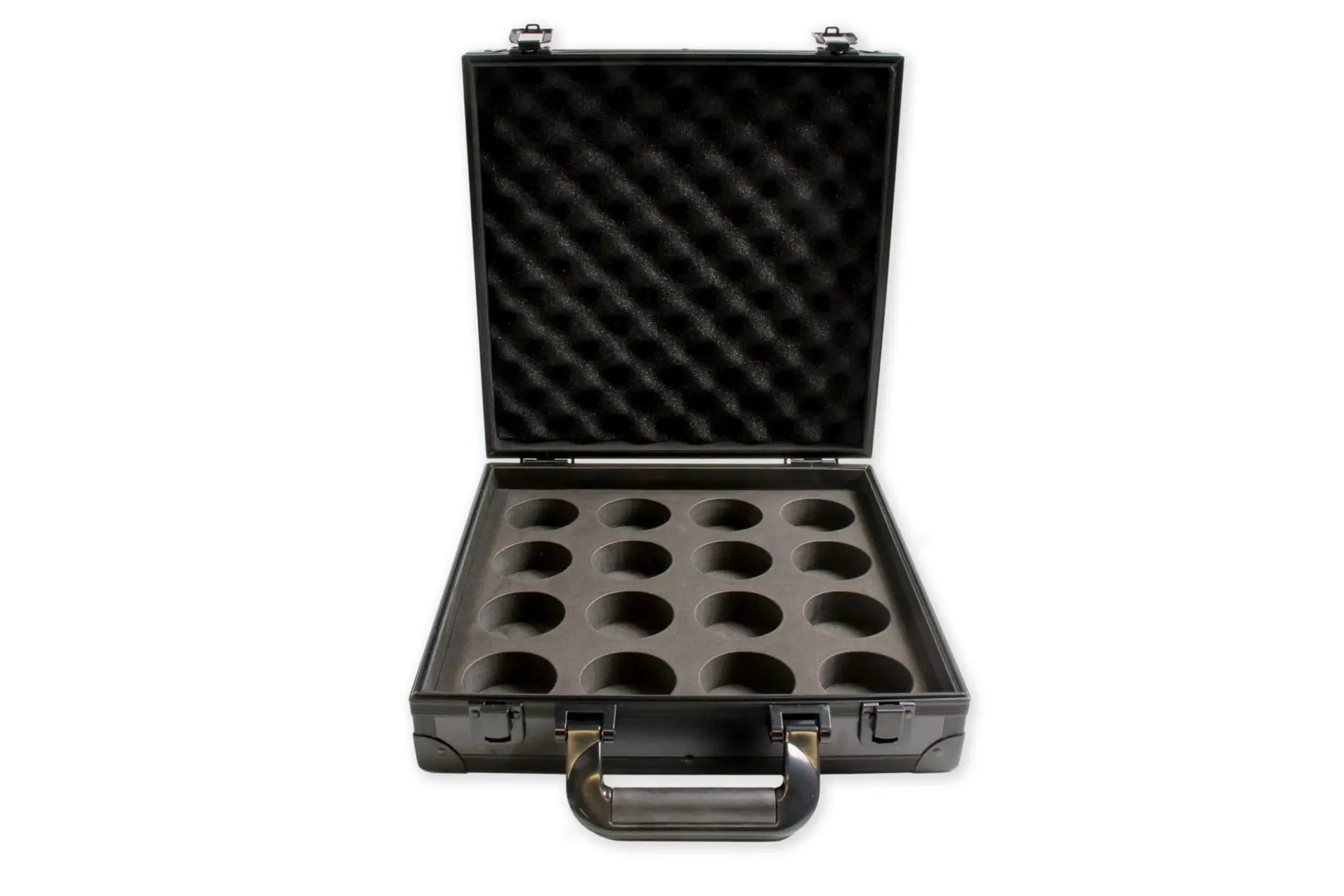 Baize Master black aluminium 16-ball pool ball case Cue + Case