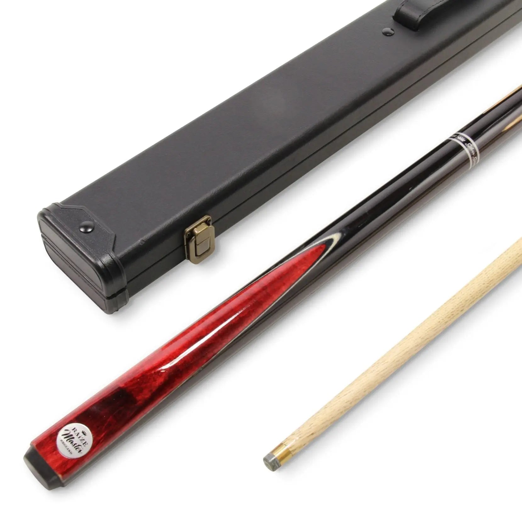 Baize Master Silver Series Conquest 52-inch red cue set Cue + Case