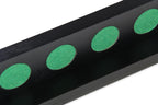 Funky Chalk 4-way wall-mounted cue rack Cue + Case