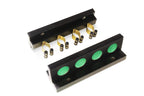 Funky Chalk 4-way wall-mounted cue rack Cue + Case