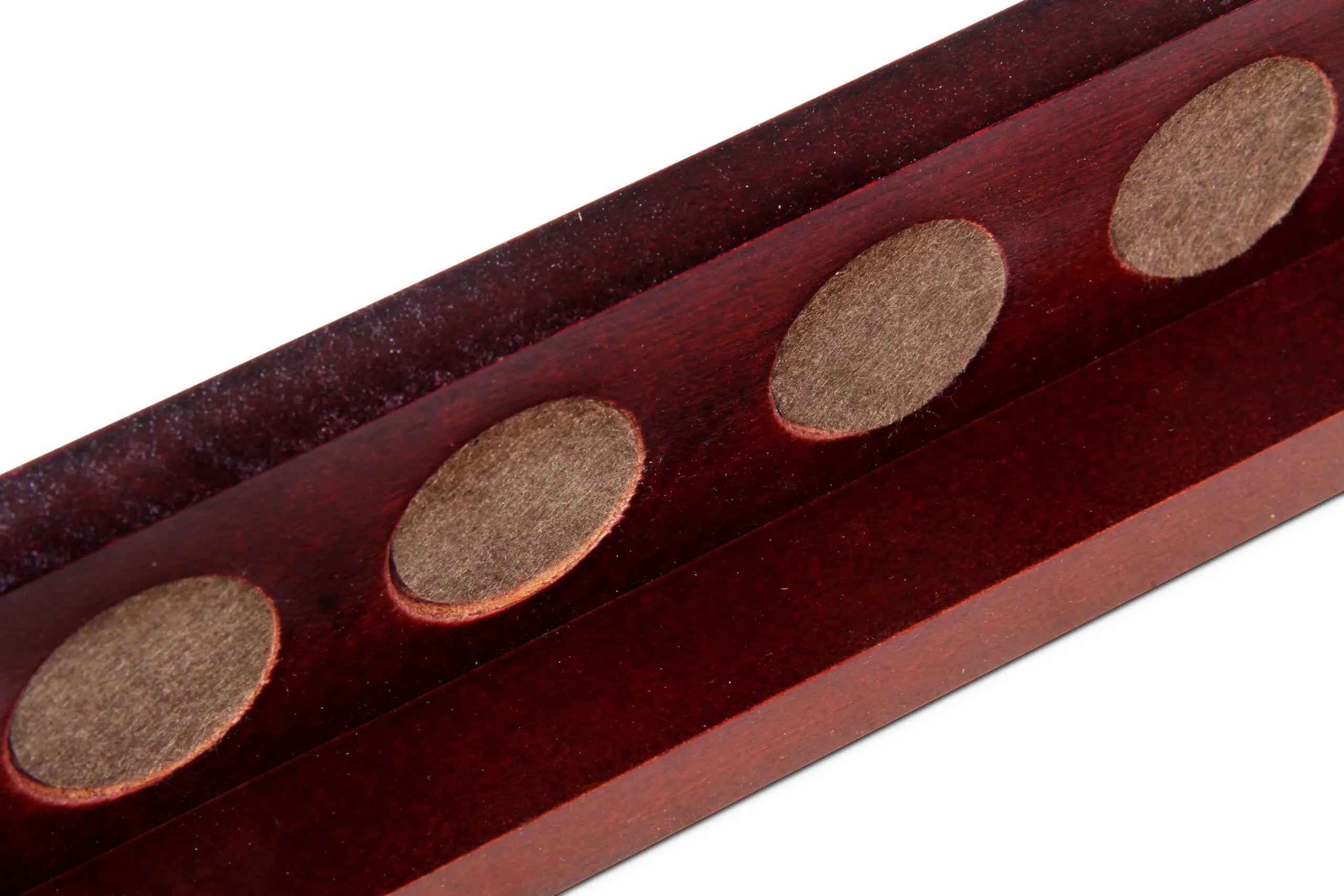 Funky Chalk 4-way wall-mounted cue rack Cue + Case