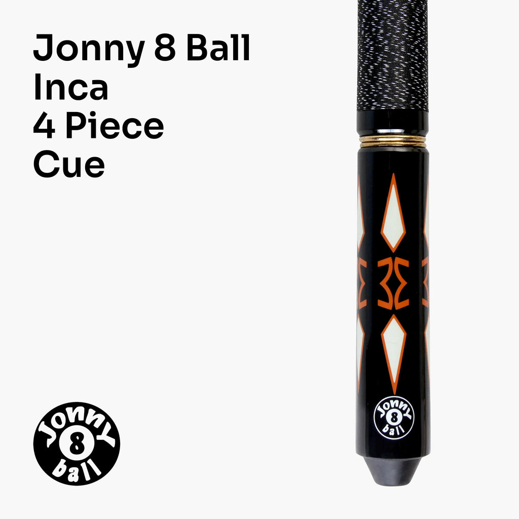 Jonny 8 Ball Inca adjustable 4-piece pool cue Cue + Case