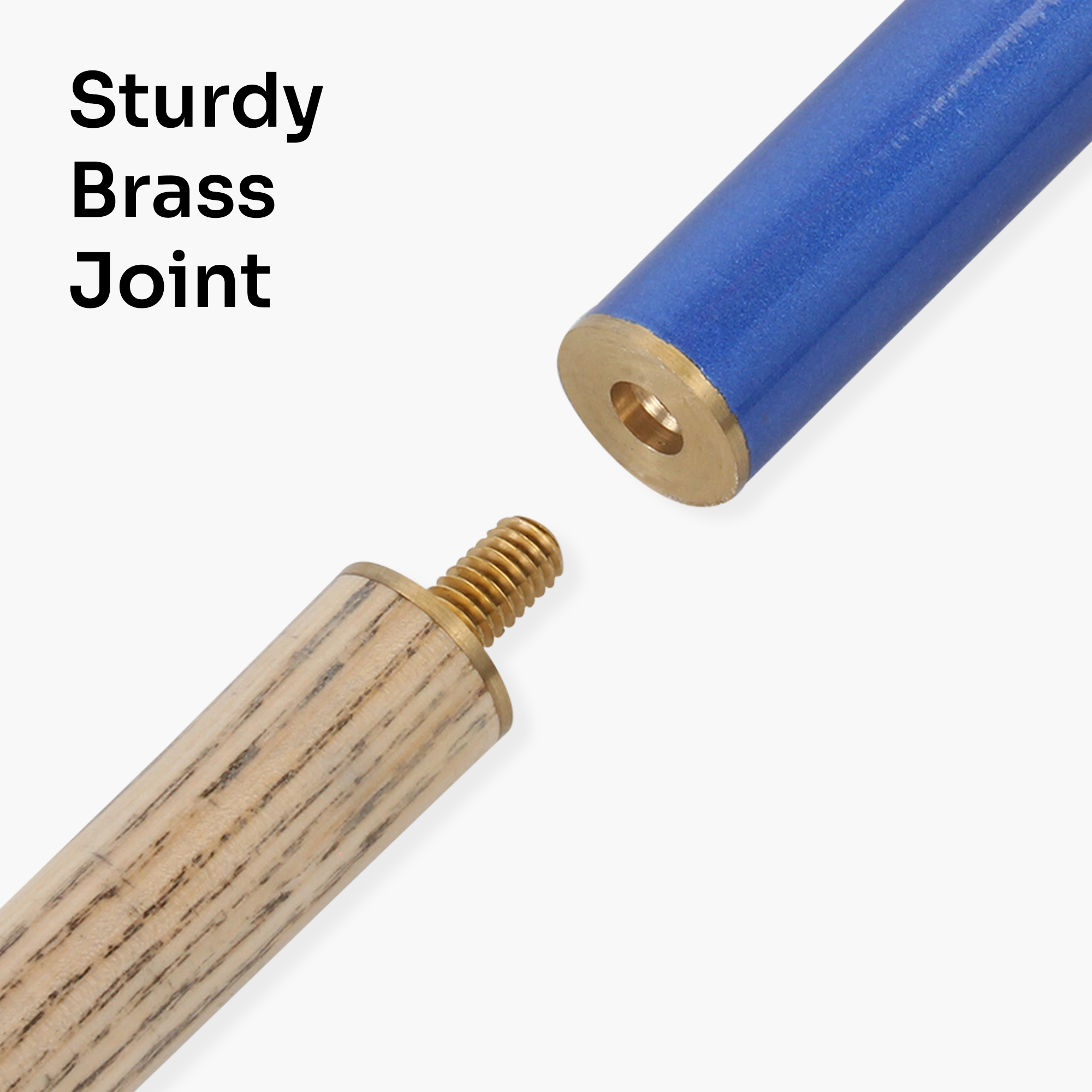 Jonny 8 Ball Metallic E-Series 2-piece cue Cue + Case