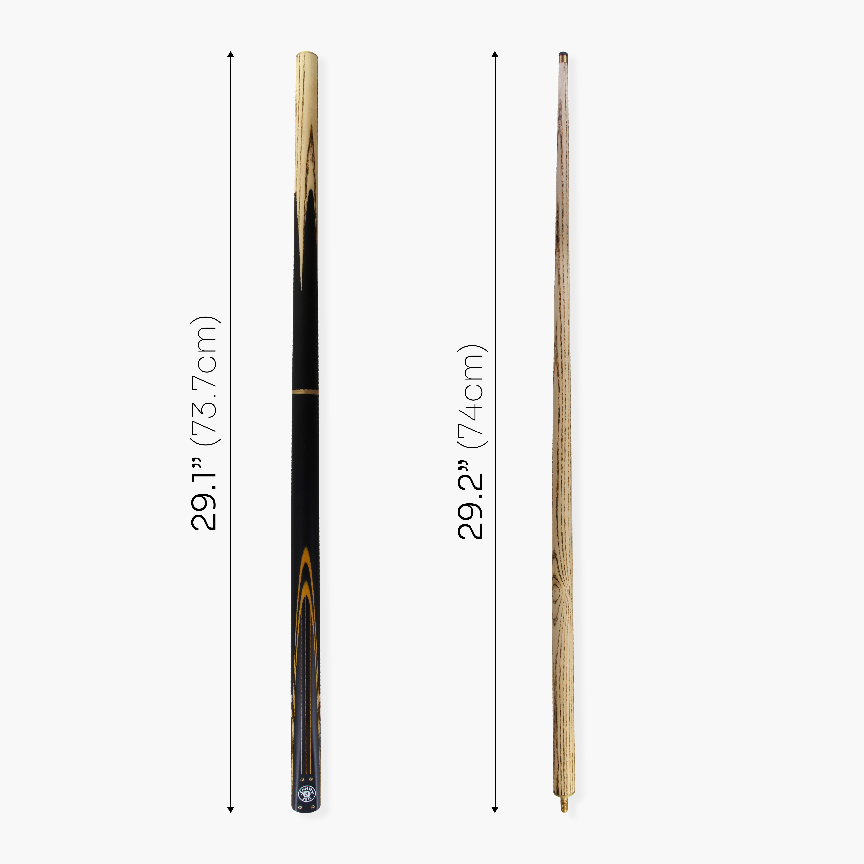 Jonny 8 Ball adjustable 57-inch 3-piece cue Cue + Case