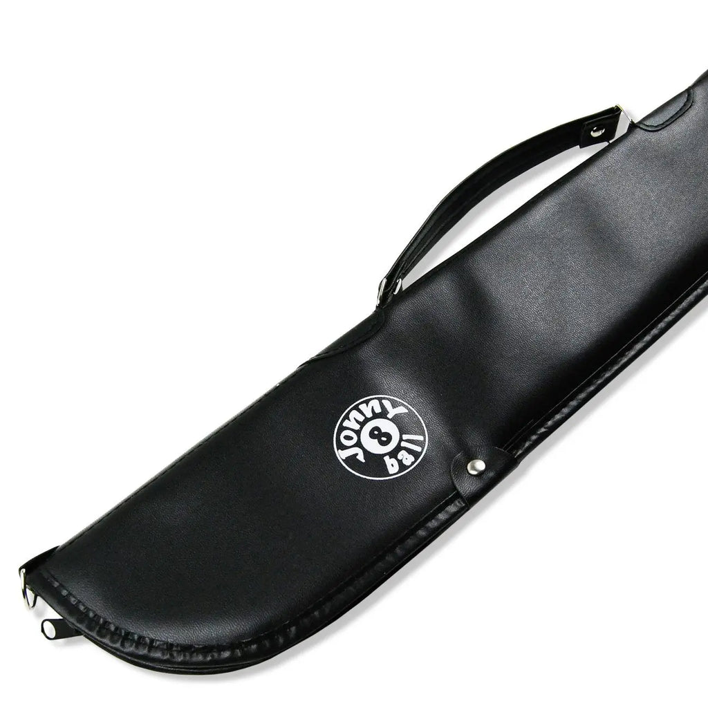 Jonny 8 Ball medium black vinyl cue case Cue + Case
