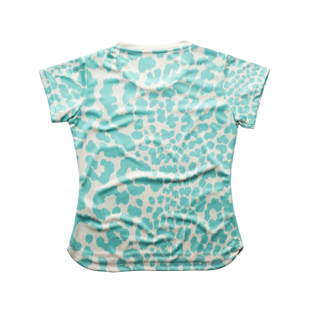 Aixo Leopard Womens Top Ivory Aixo