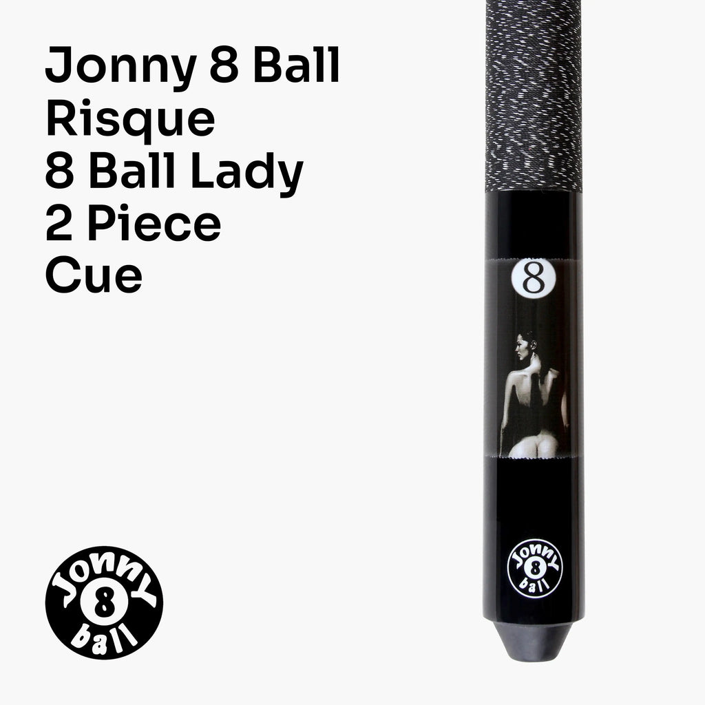 Jonny 8 Ball Risque 57-inch 2-piece cue Cue + Case