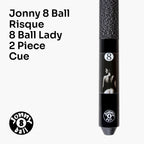 Jonny 8 Ball Risque 57-inch 2-piece cue Cue + Case